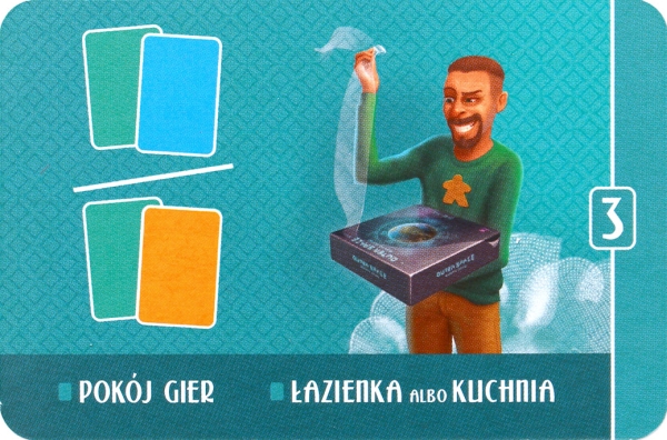 Dodatkowa karta przyjaciół do dodatku Domek: Słoneczna 156 Dodatkowa karta przyjaciół do dodatku Domek: Słoneczna 156