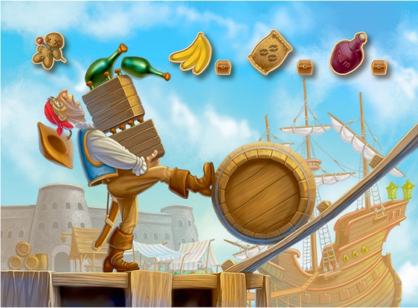 Karta promocyjna do gry Piraci 7 mórz Karta promocyjna do gry Piraci 7 mórz