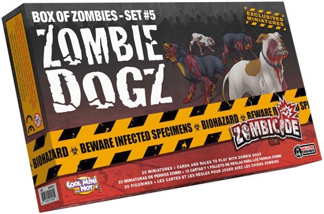 Zombicide: Box of Zombies Set #5 - Zombie Dogz