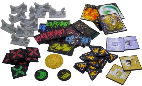 Zombicide: Black Plague - 62 Plastic Tokens