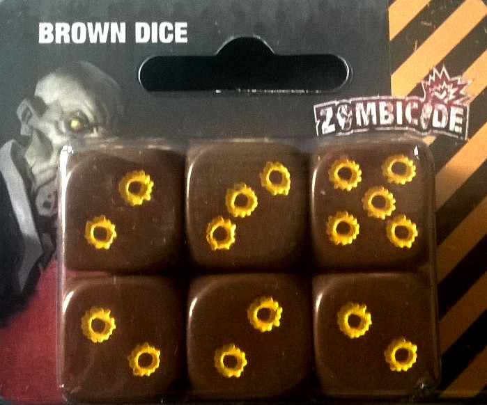 Zombicide: Brown Dice