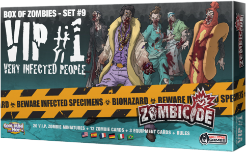 Zombicide: Box of Zombies Set #9 - VIP#1 Very Infected People
