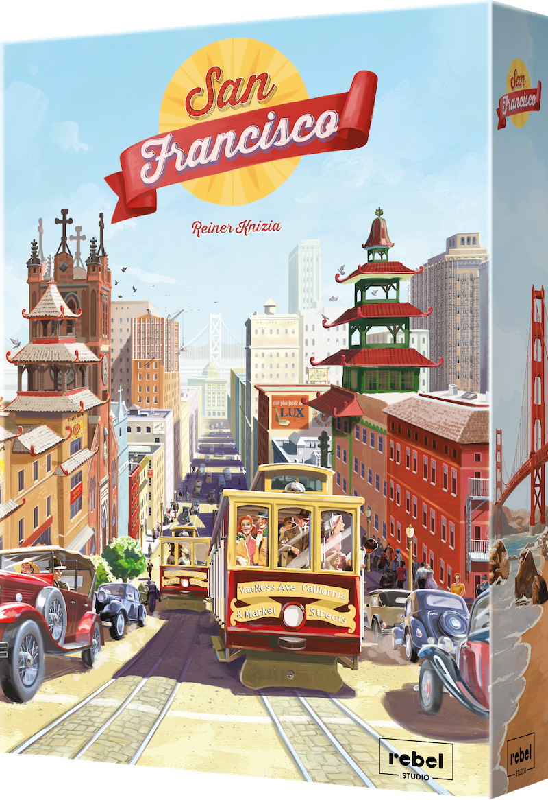 Design a beautiful city of San Francisco Rebel