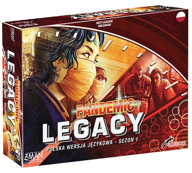 Pandemic Legacy: Sezon 1 (edycja czerwona)
