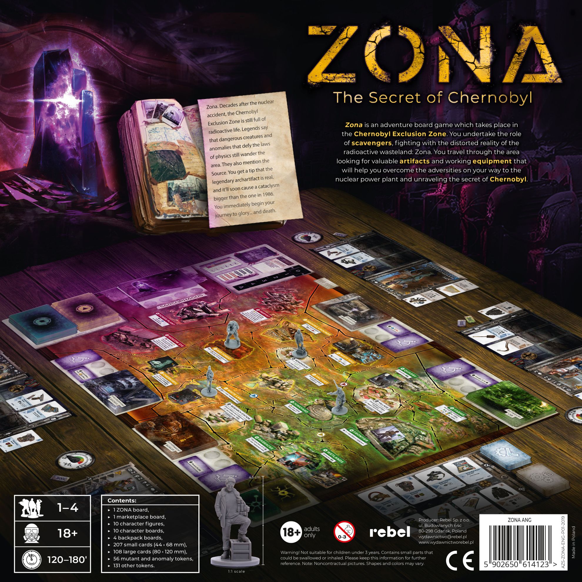 Zona: The Secret of Chernobyl, Board Game