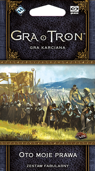 Gra o Tron: Gra karciana (2ed) - Oto Moje Prawa