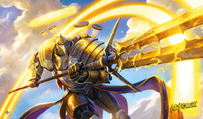KeyForge: Raiding Knight Playmat