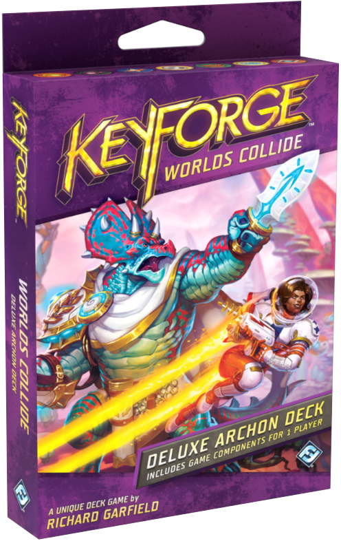 KeyForge (edycja angielska): Worlds Collide - Deluxe Archon Deck