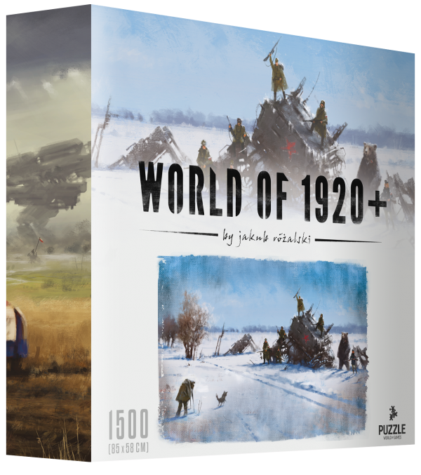 Jakub Różalski Mech na Polu - Puzzle (1500 elementów)